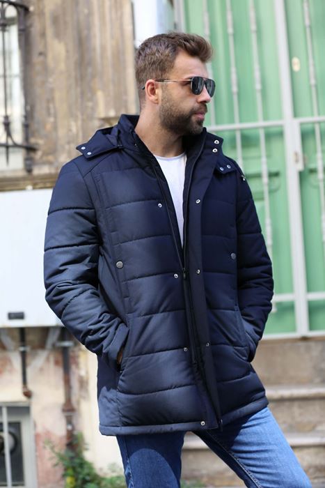 Image de VESTE BLEU MARINE STYLE CLASSIQUE