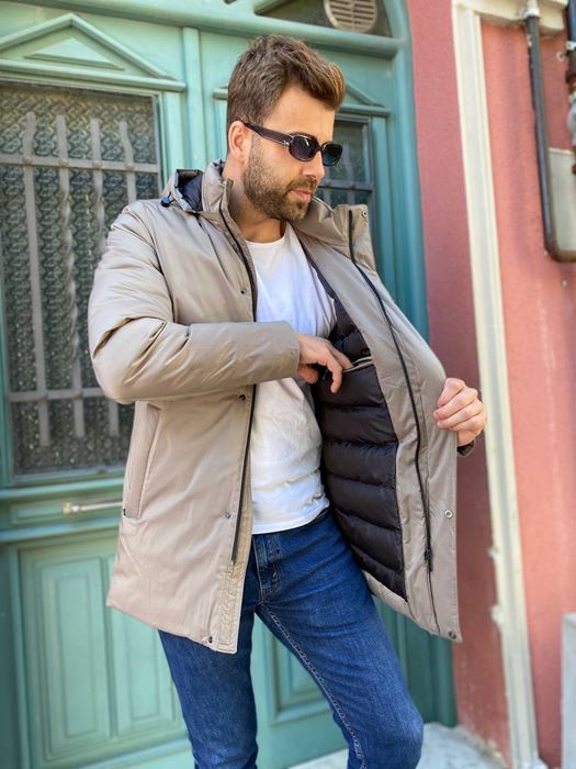 Image de MANTEAU STYLE IMPERMÉABLE BEIGE