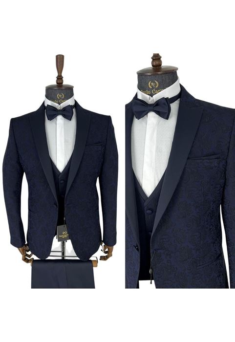 Image de FUMÉE À MOTIFS FLORAL MARINE