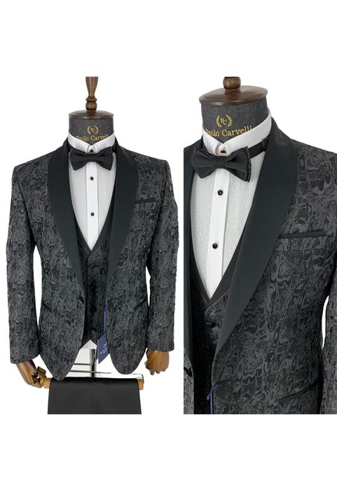 Image de FUMÉE À MOTIF NOIR FUMÉ