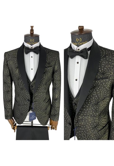 Image de FLEUR JAUNE DÉTAILLÉE COL NOIR DÉTAILLÉE FUMÉE