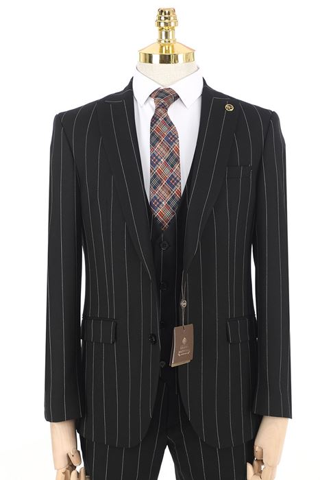 Image de ÇİZGİ DESENLİ TAKIM ELBİSE