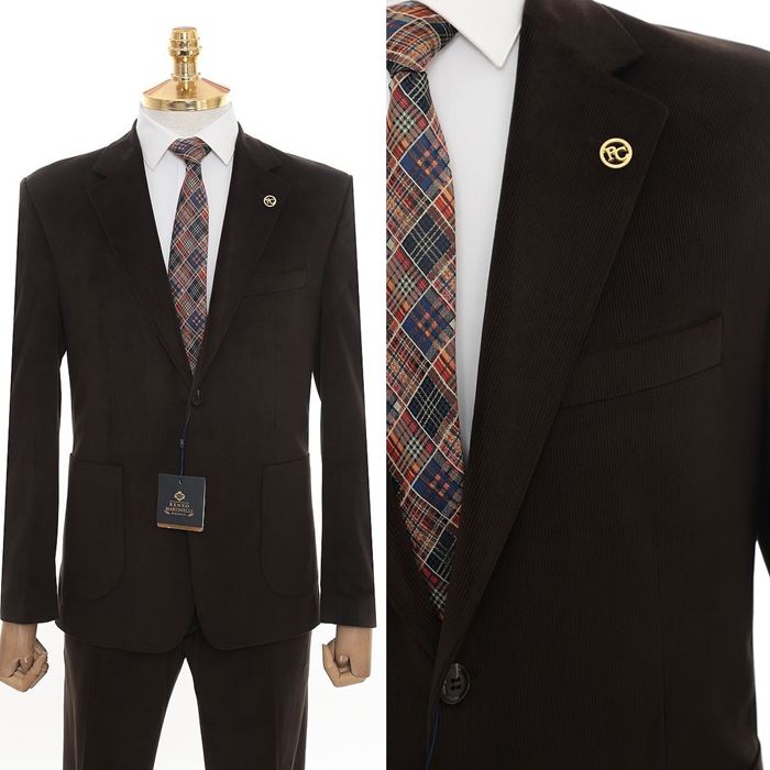 Image de KAHVERENGİ KADİFE CEKET