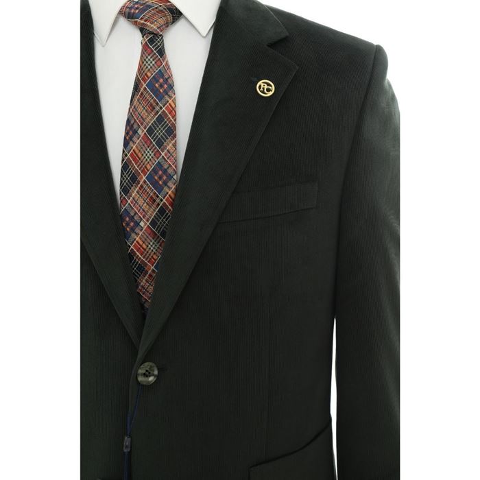 صورة KOYU FÜME KADİFE CEKET