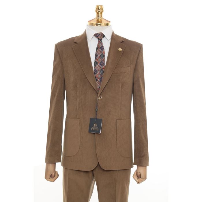 Picture of BRONZ KADİFE CEKET