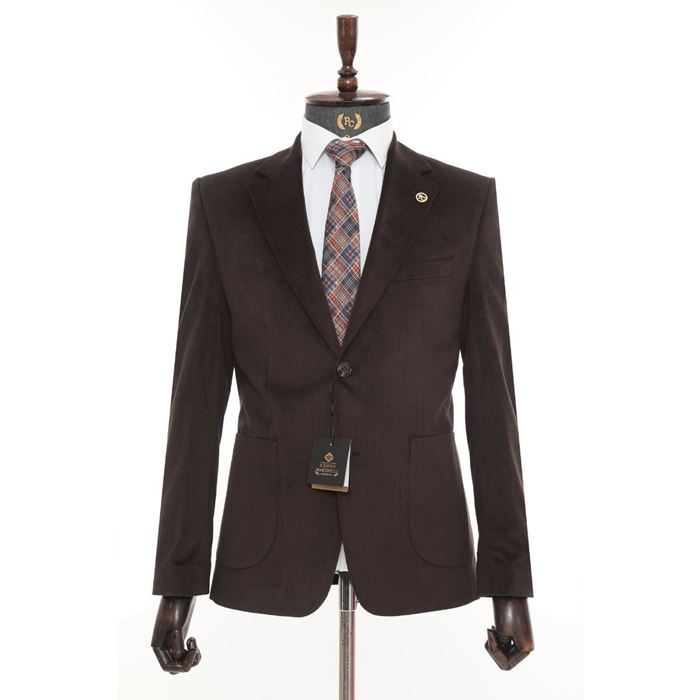 صورة KOYU BRONZ KADİFE CEKET