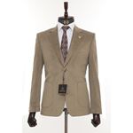 صورة FÜME SÜT KAHVE KADİFE CEKET