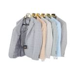 KARELİ DÜZ TAKIM ELBİSE resmi